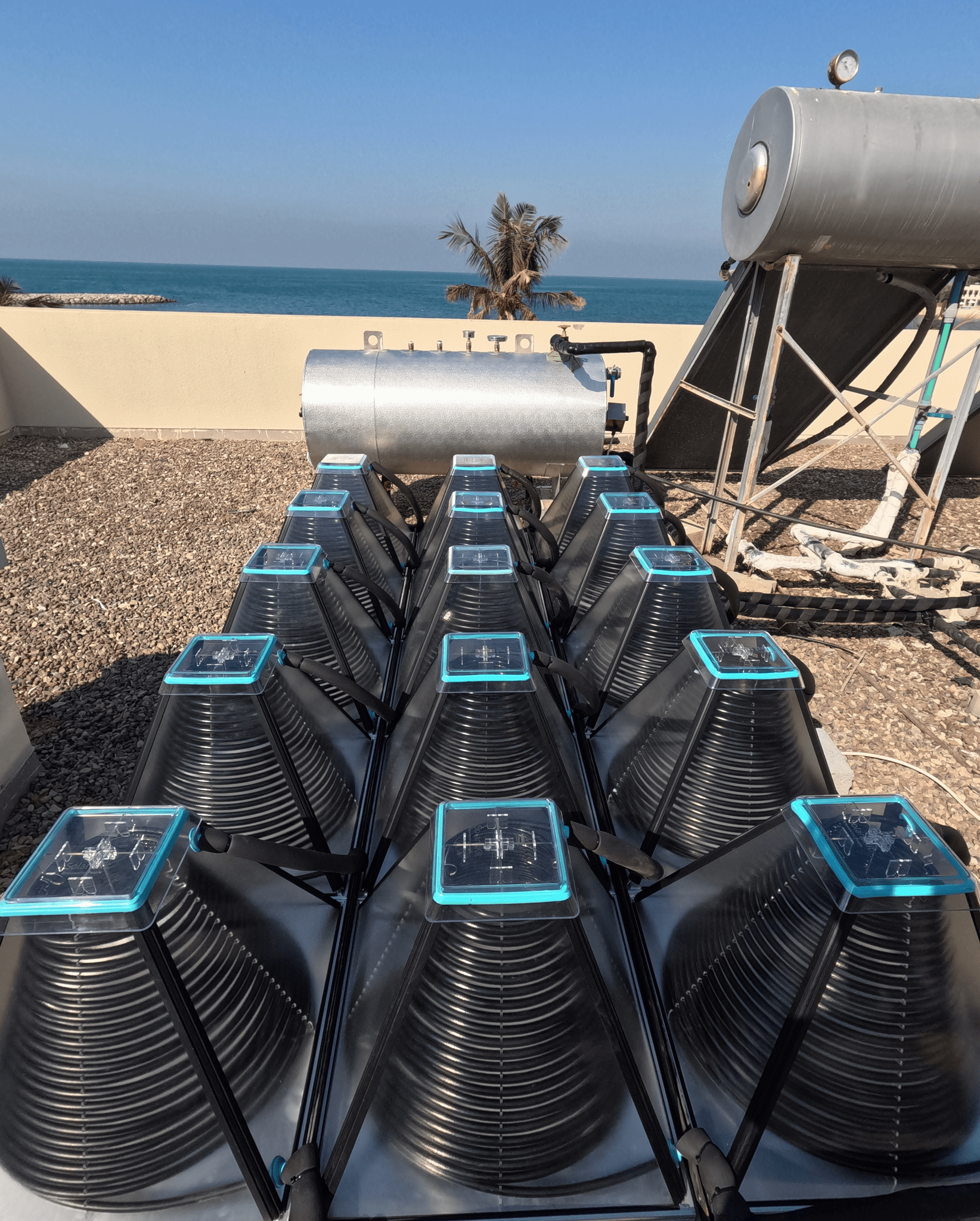 Solar Hot Water System at Rixos Al Mairid Hotel